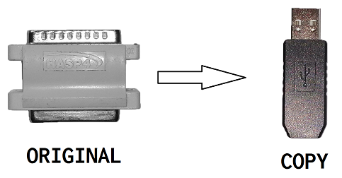 LPT hasp copy to USB